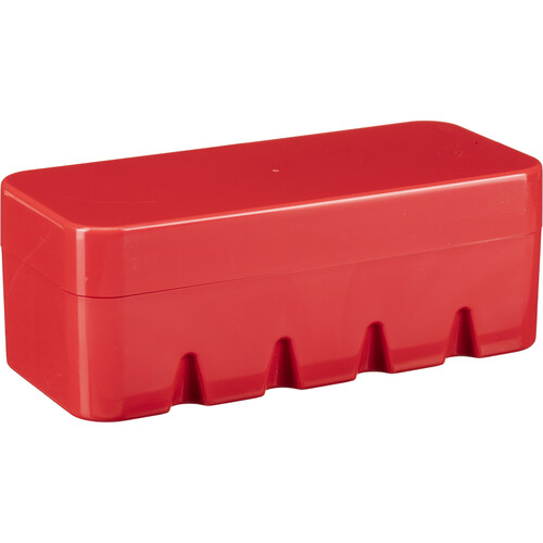 Japan Camera Hunter 35mm Film Hard Case (Red Holds 10 Rolls)