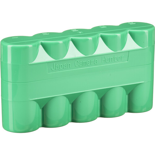 Japan Camera Hunter 120 Film Hard Case (Green Holds 5 Rolls)
