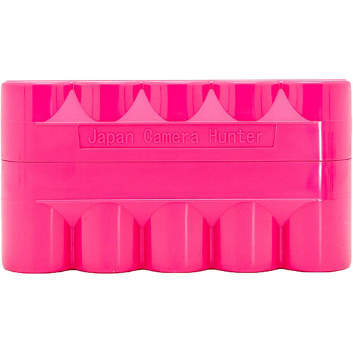Japan Camera Hunter 120 Film Hard Case (Pink Holds 5 Rolls)
