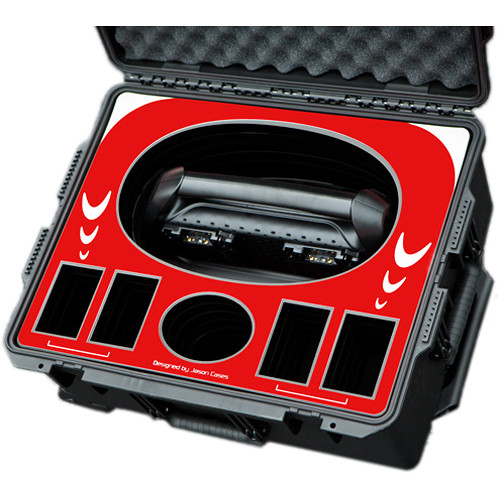 Jason Cases Protective Case for 4 x Anton Bauer Digital 90 Batteries & Performance Quad Charger