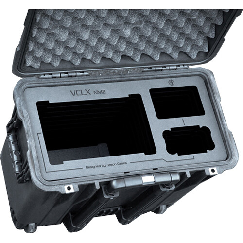 Jason Cases Wheeled Case for Anton/Bauer VCLX NM2 Block Battery and Power Adapter