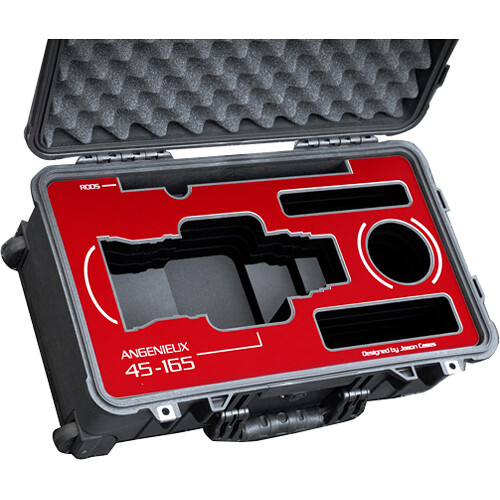 Jason Cases Hard Case with Foam Insert for Angenieux EZ-3 45-165mm Lens