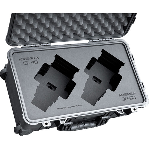 Jason Cases 2-Lens Wheeled Case for Angenieux EZ-1 and EZ-2 (Compact)