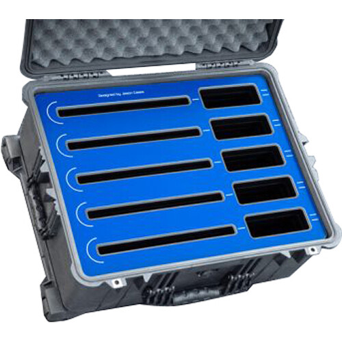 Jason Cases Wheeled Hard Case with Foam Insert for Five 13