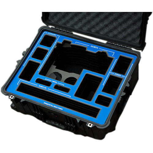 Jason Cases Hard Travel Case for ARRI AMIRA Kit (Blue Overlay)