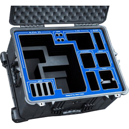 Jason Cases Hard Case with Foam Insert for ARRI ALEXA 35 XTREME Camera with Plates