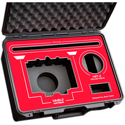 Jason Cases Protective Case for ARRI MMB-2 Mattebox & MFF-2 Follow Focus (Red Overlay)
