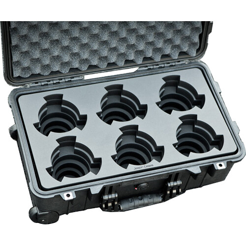 Jason Cases Case for 6 ARRI Ultra 16 Prime Lenses (Compact)