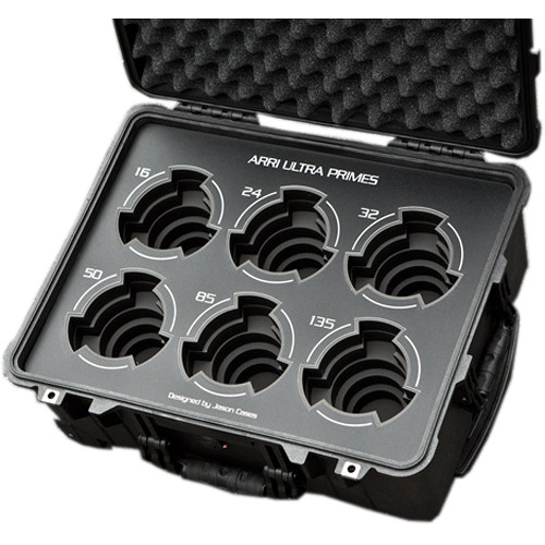 Jason Cases Protective Case for Set of 6 Arri Ultra Prime Lenses