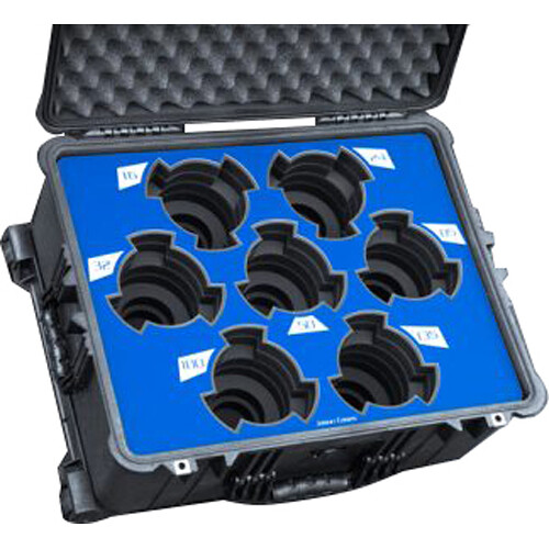 Jason Cases Wheeled Hard Case for Set of 7 ARRI Ultra Primes LDS (Long)