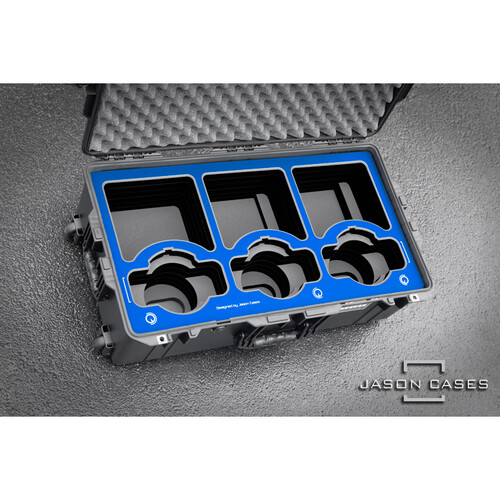 Jason Cases Case for 3 x BirdDog P120 PTZ Cameras