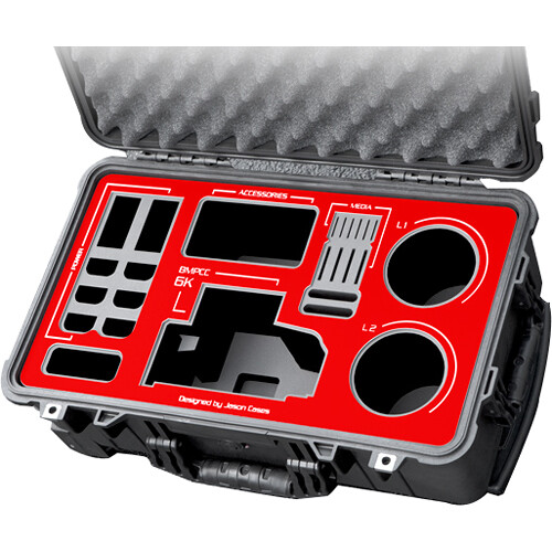 Jason Cases Blackmagic Pocket Cinema 6K Case (SmallRig Cage)