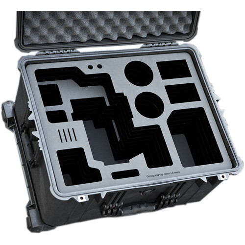 Jason Cases Hard Case with Custom Foam for Blackmagic Design URSA Mini & Bottomplate