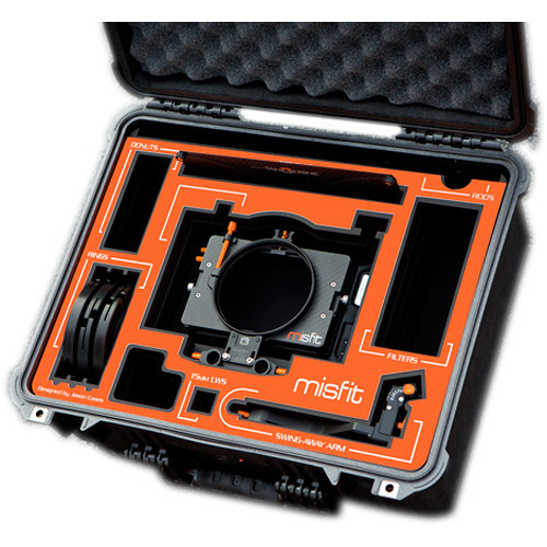 Jason Cases Protective Case for Bright Tangerine Misfit Matte Box