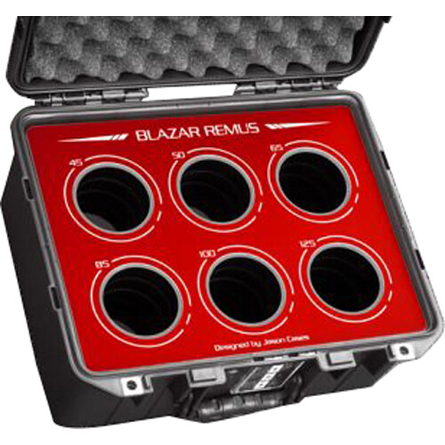 Jason Cases Hard Case with Foam Insert for Set of 6 BLAZAR Remus Lenses