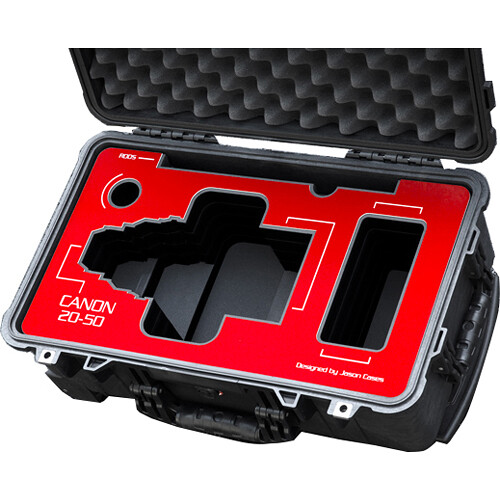 Jason Cases Wheeled Case for Canon CN-E 20-50mm T2.4 Cinema Zoom