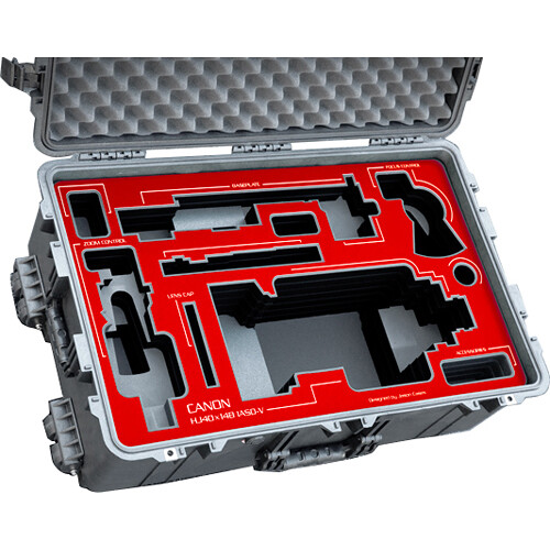 Jason Cases Pelican 1650 Hard Case for Canon HJ40x14B IASD-V Lens