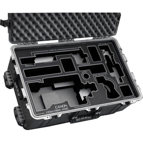 Jason Cases Hard Case with Foam Insert for Canon J35ex15B4 IASD SX12 Lens