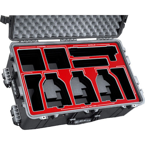 Jason Cases Hard Case with Foam Insert for 3 Canon CR-N100 Robos & IP100 Controller