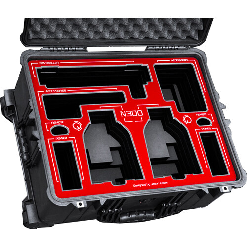 Jason Cases Wheeled Case for Set of 2&nbspCanon CR-N300 Robos and IP100 Controller