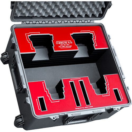 Jason Cases Case for 2 Christie ILS 1.25-1.6:1 SX+/1.16-1.49:1 HD Lenses