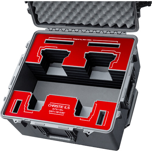 Jason Cases CH73RE Case for Two Christie ILS1 Lenses