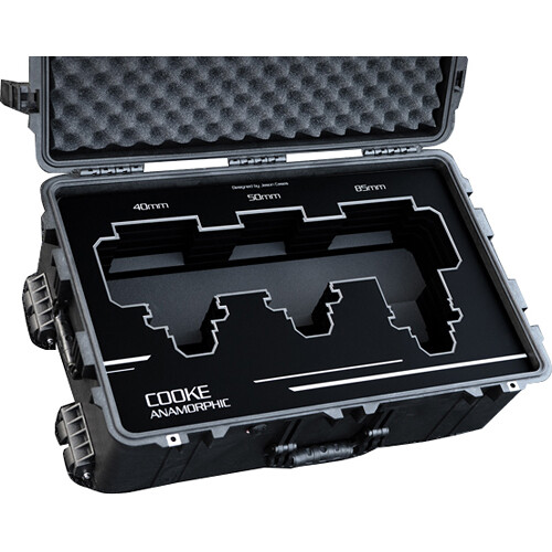 Jason Cases Wheeled Hard Case with Insert for Cooke Anamorphic 40mm 50mm & 85mm Lenses