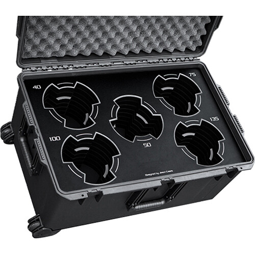 Jason Cases Pelican Case for Cooke S7/i 5-Lens Set