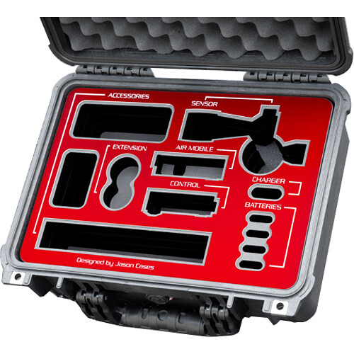 Jason Cases Hard Case for CineTape 2 Kit (Red Overlay)