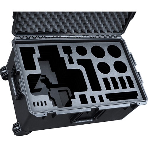 Jason Cases Hard Case for DJI Ronin 4D 4-Axis Cinema Camera with Lenses