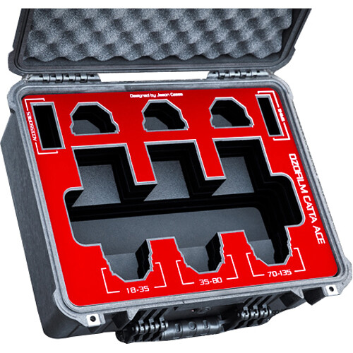 Jason Cases 3-Lens Hard Case for DZOFilm Catta Ace Zooms