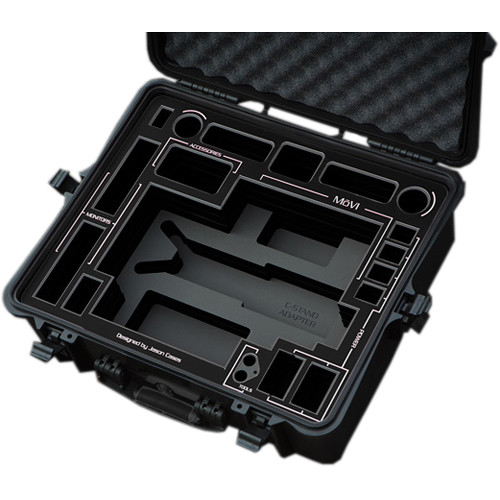 Jason Cases Compact MoVI M5 Case for Gimbal Stabilizer and Accessories (Black Overlay)