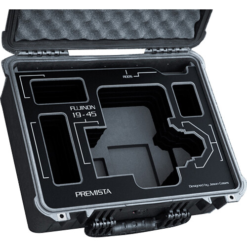 Jason Cases Hard Case with Insert for Fujinon Premista 19-45mm Lens & Servo Motor