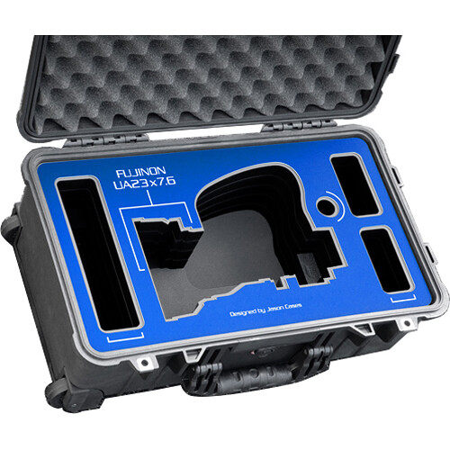 Jason Cases Hard Case with Foam Insert for Fujinon UA23 x 7.6 BERD-S10 4K Lens