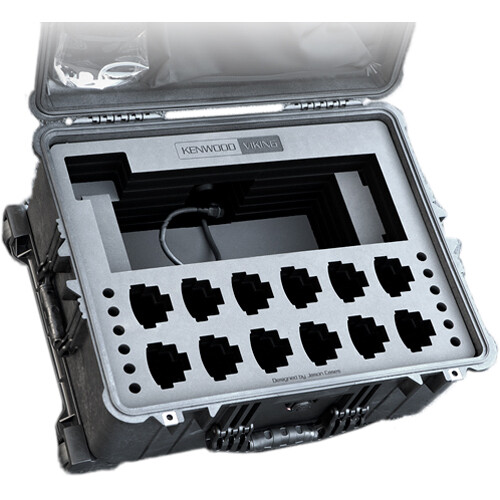Jason Cases Kenwood Viking VP600 Radio and Charger Case