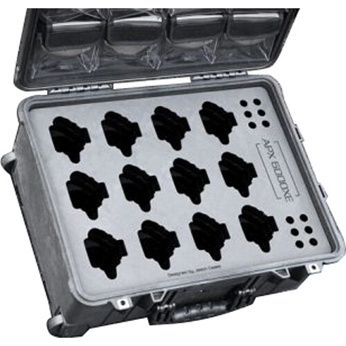 Jason Cases Wheeled Hard Case for 12 Motorola APX 6000XE Radios