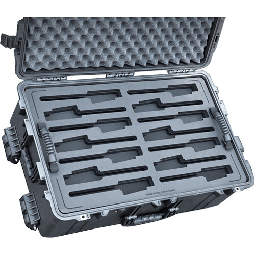 Jason Cases Wheeled Hard Case with Foam Insert for 28 Motorola APX 900 Radios