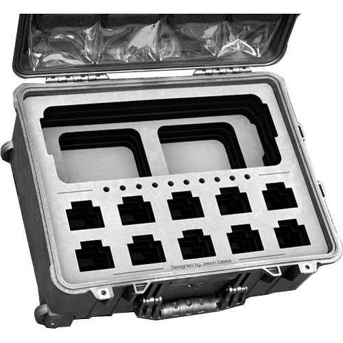 Jason Cases Pelican Case for 10 Motorola CP200d Radios Charger & More