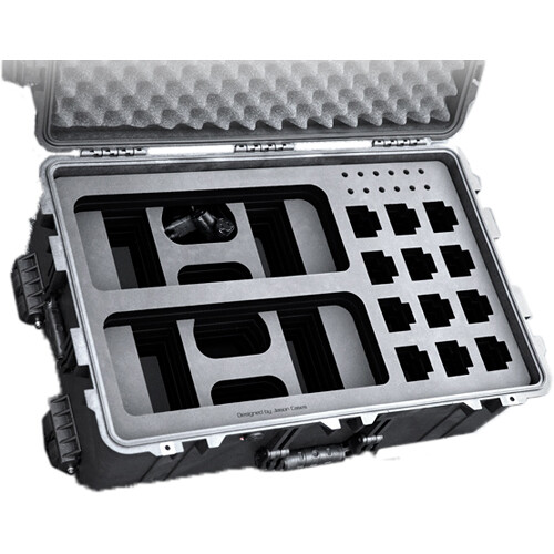 Jason Cases Motorola CP200 12-Radio and 2-Charger Case