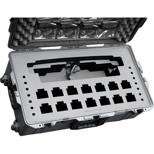 Jason Cases Pelican Air 1615 Hard Case for 14 Motorola CP200 Radios & Endura 12-Unit Charger