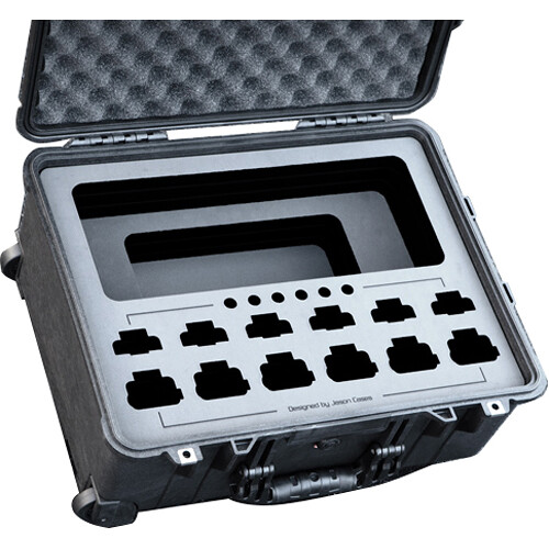 Jason Cases Hard Case for 6-Pack Motorola XPR 3300E and Batteries