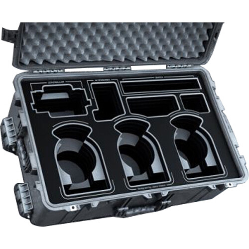 Jason Cases Wheeled Case for Three Panasonic UE40 Robo Cameras and RP60 Controller