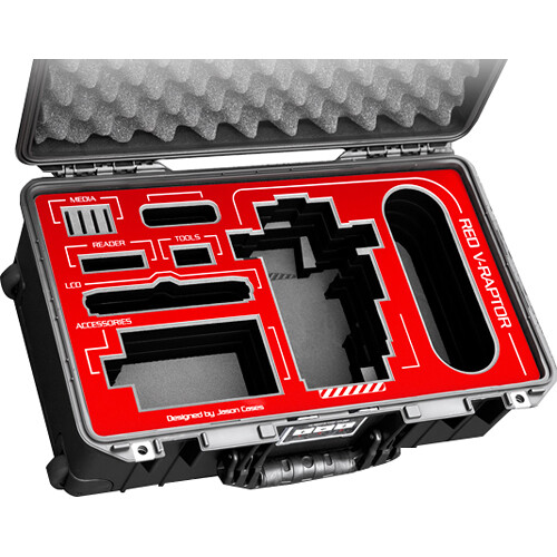 Jason Cases RED Raptor Case (Tilta Plates)