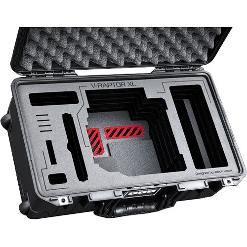 Jason Cases Wheeled Compact Hard Case for RED RAPTOR XL