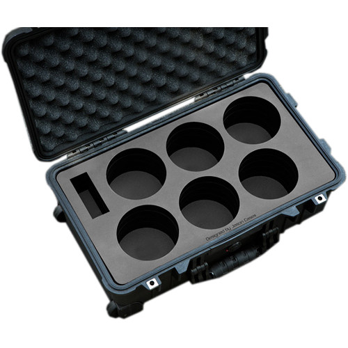 Jason Cases Protective Case for Set of 6 Rokinon XEEN Lenses (Compact)