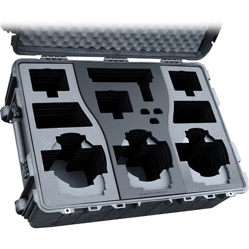 Jason Cases Hard Case for 3 Sony FR7 PTZ Cameras Lenses and IP500 Controller