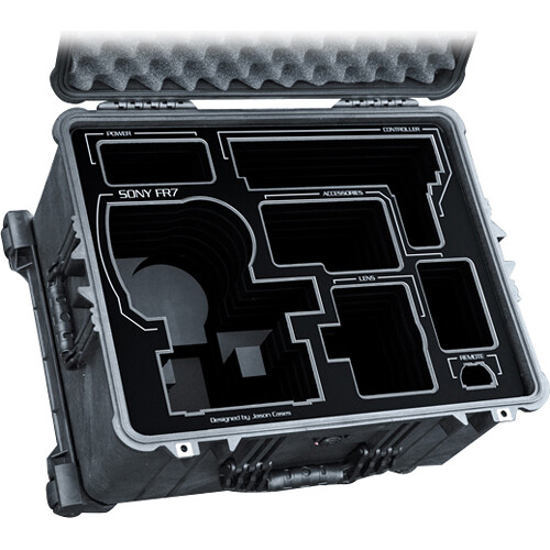 Jason Cases Hard Case for Sony FR7 PTZ Camera Lens and IP500 Controller