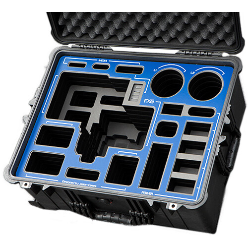 Jason Cases Sony FX6 Case (Blue Overlay)
