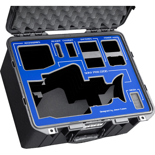 Jason Cases Hard Case with Foam Insert for Sony Z200 Camcorder