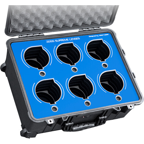 Jason Cases Zeiss Supreme Primes 6-Lens Case (Black)